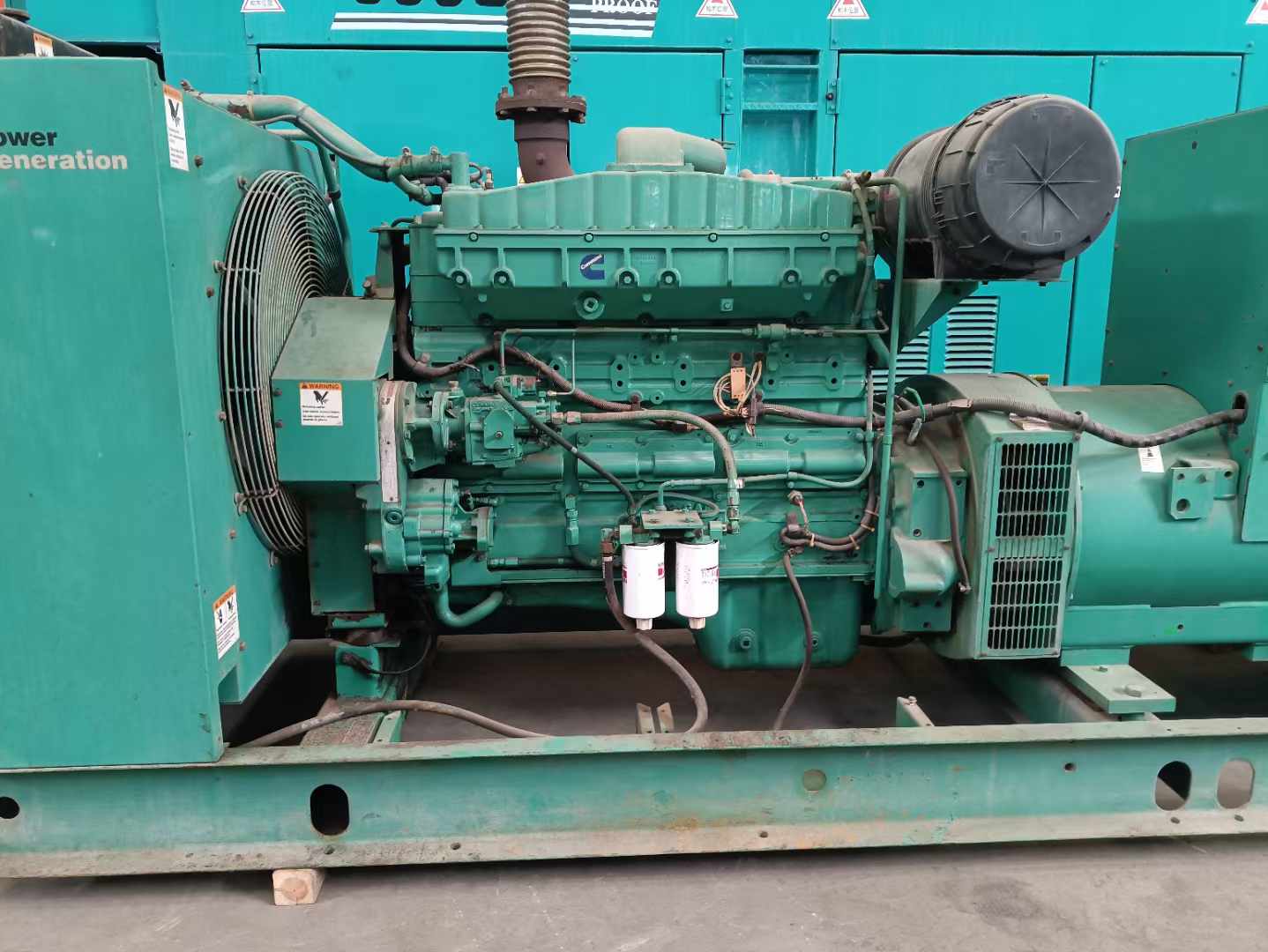 河东过载会对 600kW 柴油发电机组造成哪些损害？